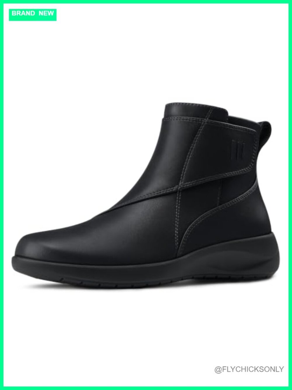 Women's Ankle Boots with Arch Support Slip-On Comfortable Booties